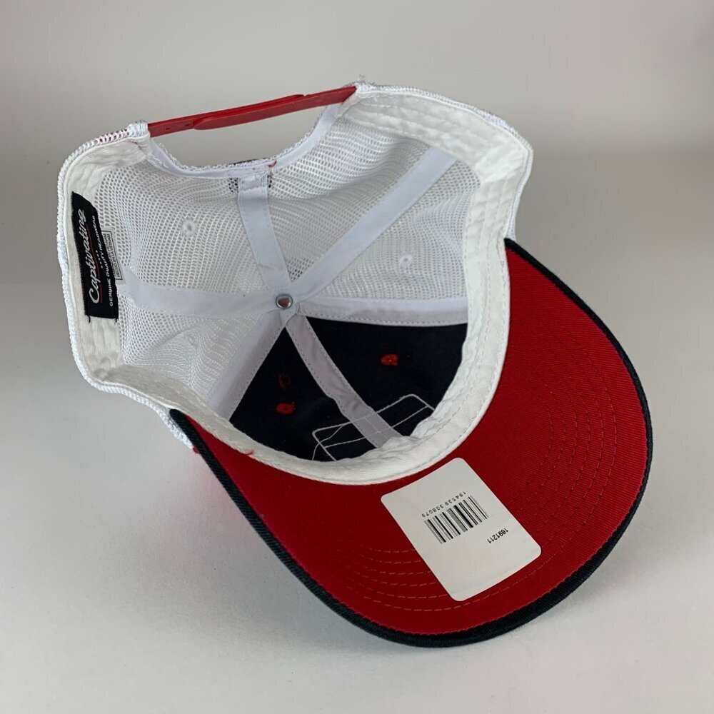 Wisconsin Badgers NCAA Captivating Relaxed Fit Snapback Trucker Hat New - Picture 4 of 5